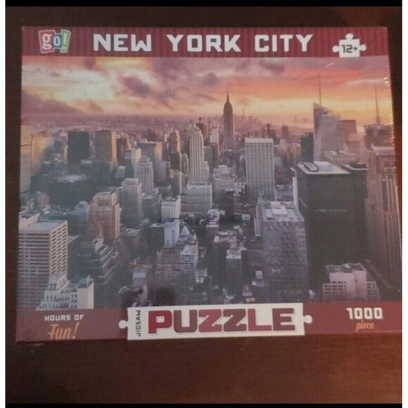 Go! Games New York City, 1000 Piece Jigsaw Puzzle - Picture 1 of 7